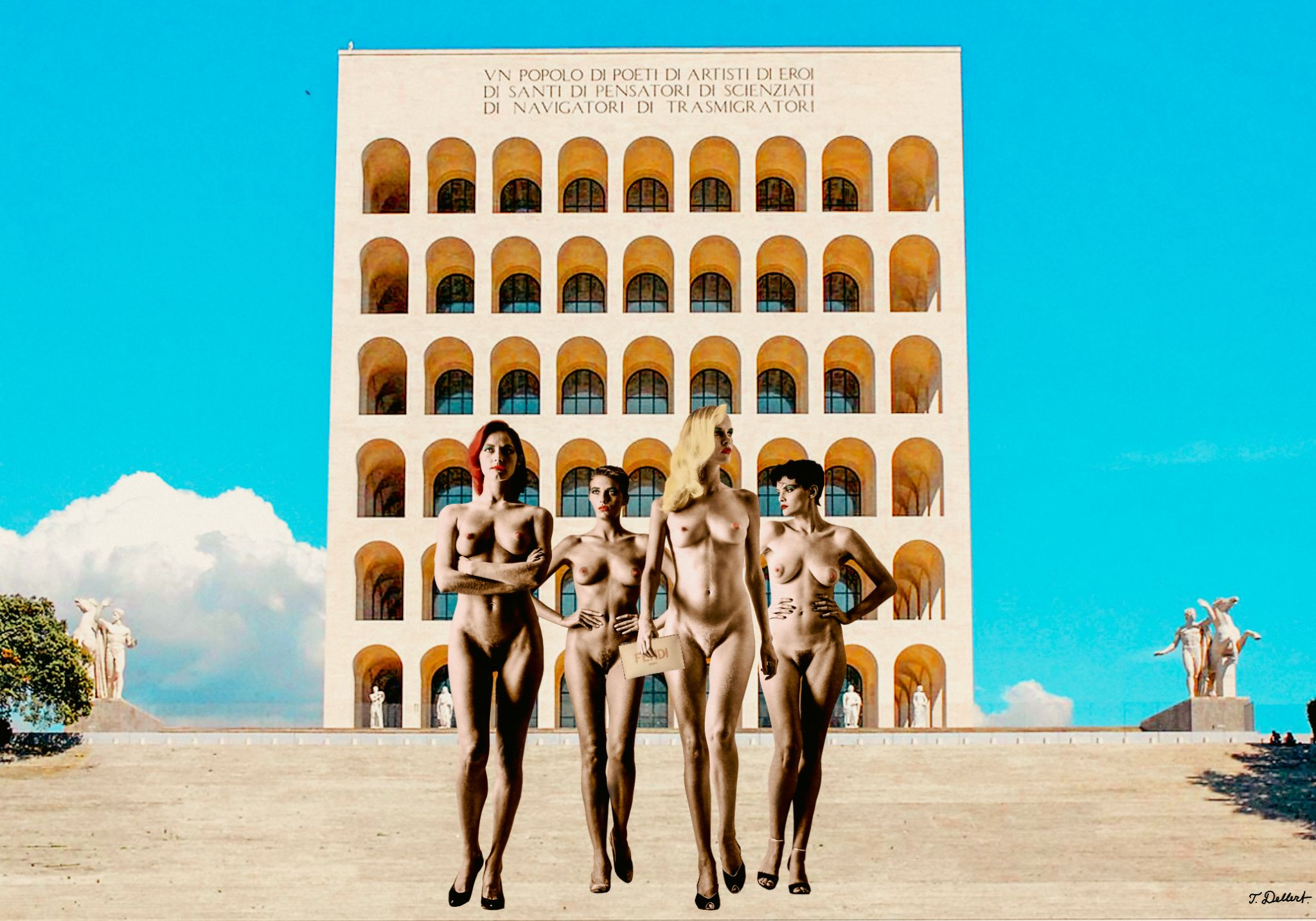 With a FENDI bag you never look naked
